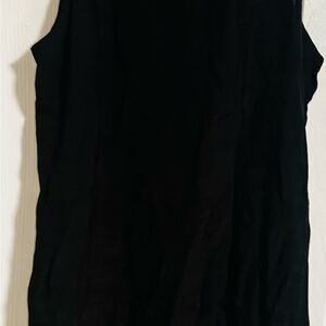 Cupshe Black Sleeveless Swim Coverup